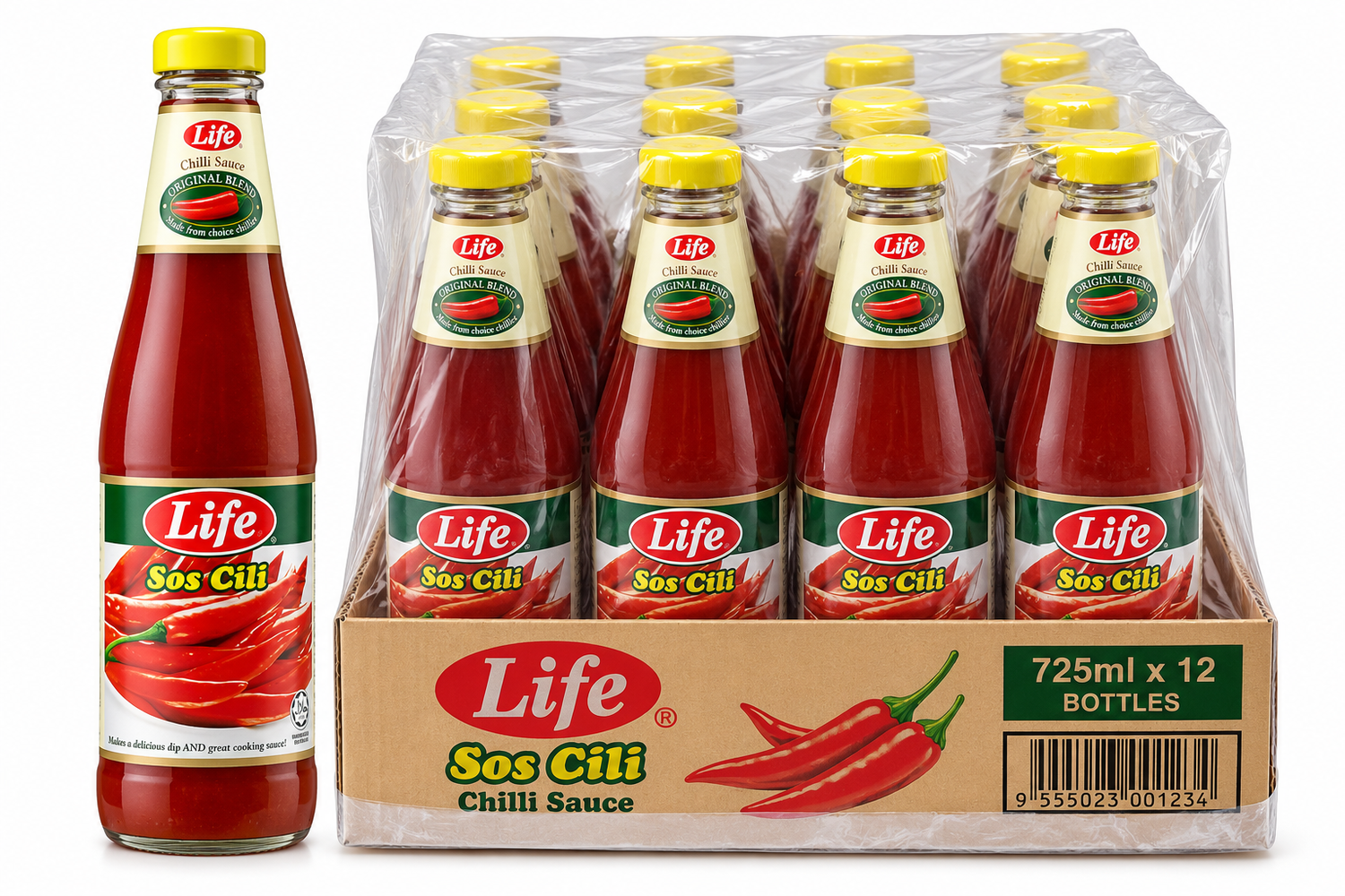 Life Chilli Sauce (Sos Cili) – 725ml