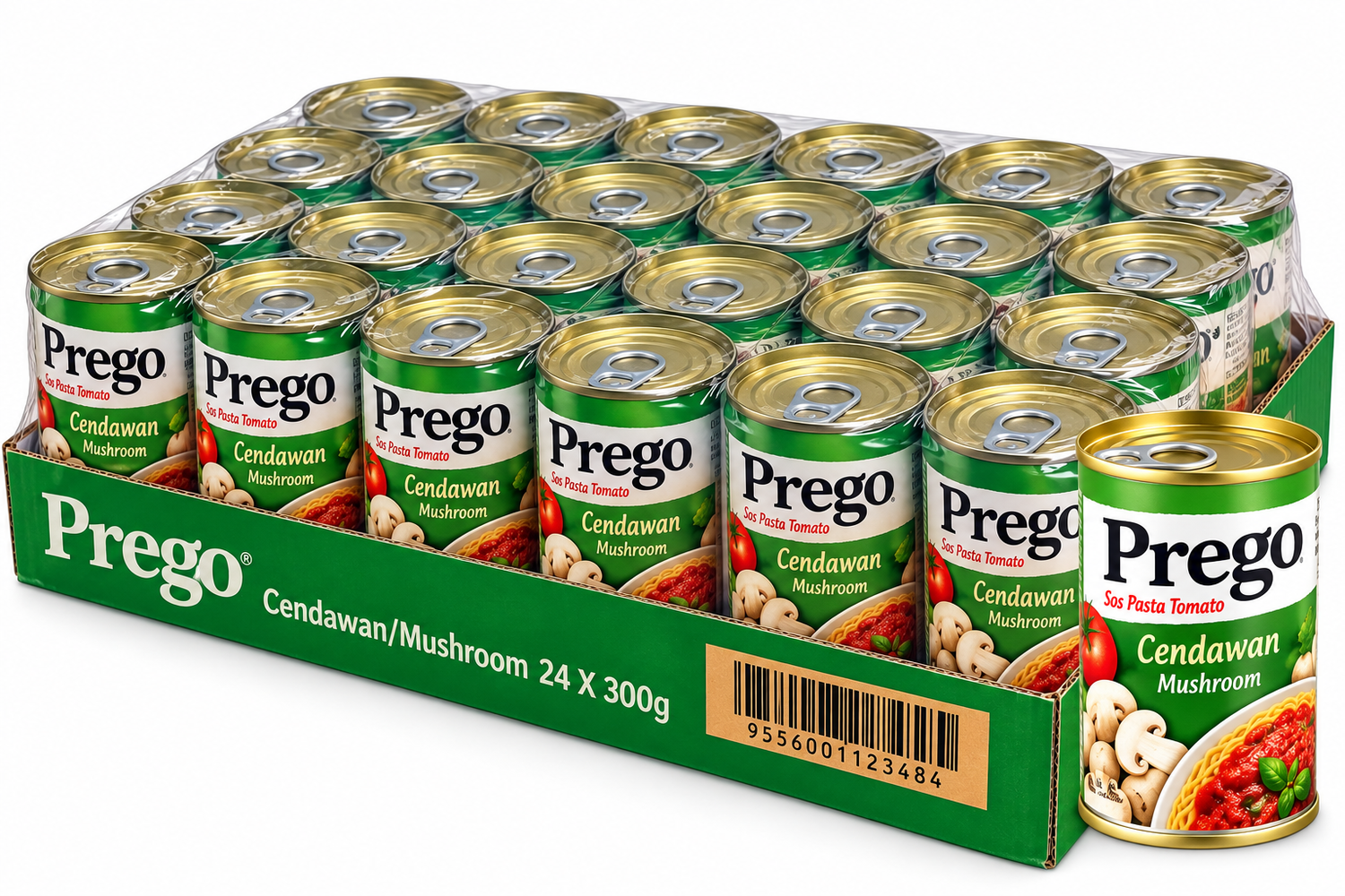 Prego Mushroom Cream Pasta Sauce 300G (Green Tin)