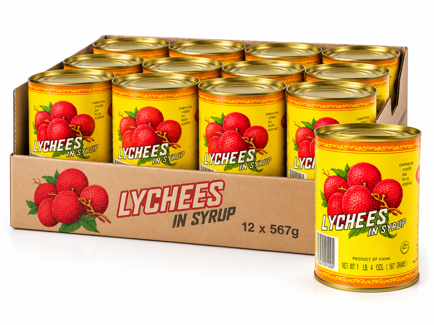 Ranesa Lychees In Syrup 567g