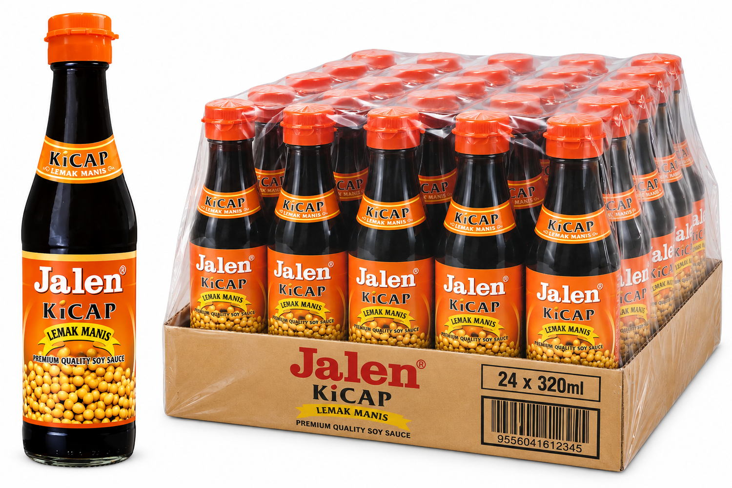 Jalen Kicap Lemak Manis Sweet Soy Sauce 325ML – Orange