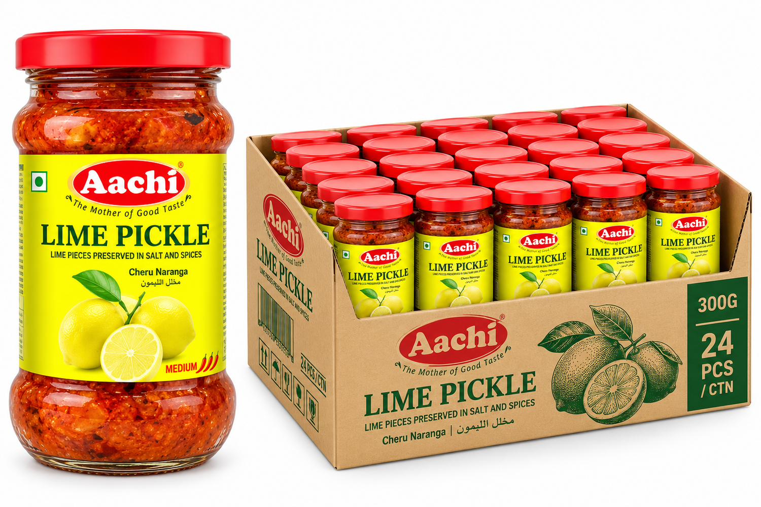 Aachi Lime Pickle 300G