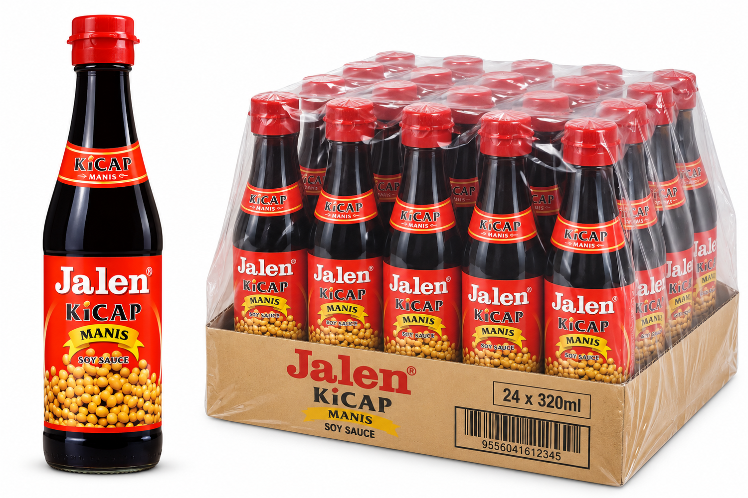 Jalen Kicap Manis Sweet Soy Sauce 325ML – Red
