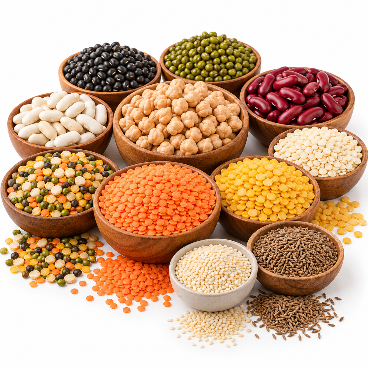 Pulses, Beans & Seeds