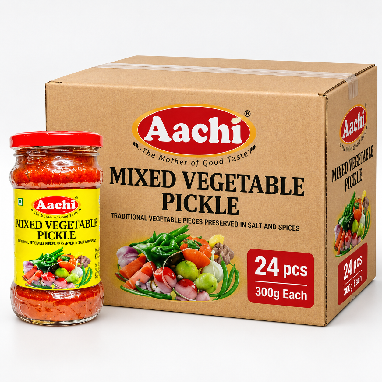 AACHI MIX VEGE PICKLE 300 G