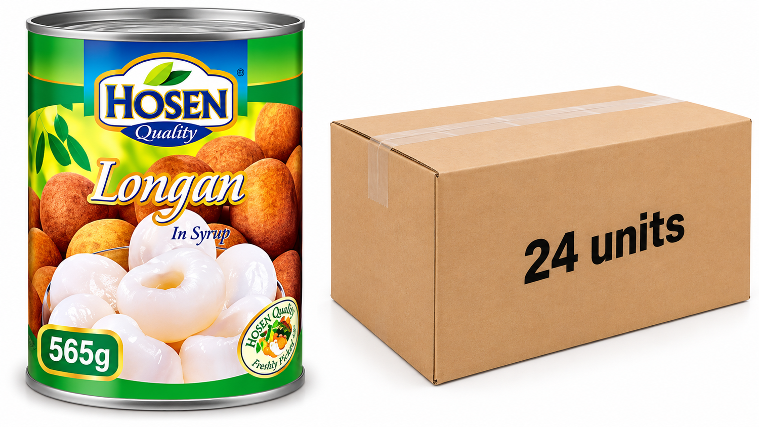 Hosen Longan in Syrup 565G